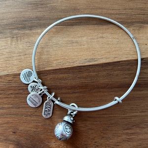 Alex and Ani “Stars Wars” BB8 charm bracelet.